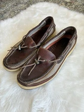 Sperry Top-Sider STS21628 Casual Shoes for Men,Size 10 M-Brown Cord Lock Laces
