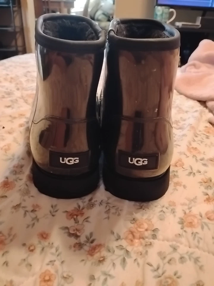 UGG Classic 透明迷你靴 美国 8 — 第 3/4 张图片