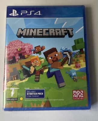 Minecraft - PS4 Sony PlayStation 4 - Includes Starter Pack - NEW 2024
