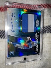 2022 Panini Certified Jameson Williams RPA Patch Auto /35 Green Mirror RC Lions