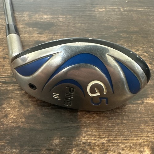 Ping G5 Hybrid 16* Ping TFC 100 Regular Flex G-5 Rescue Golf Club