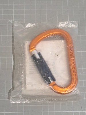 Skylotec passO-TRI H-137-TRI Karabiner Orange Trilock Klettern 22kN NEU