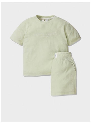 Peter Alexander Junior Boys Terry PJ Set Size 4 - Picture 1 of 4