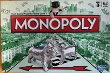 2016 Hasbro Parker Brothers Monopoly Board Game Complete (Cat Token)