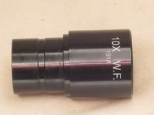 single unit 10X W.F. 191A microscope lens eyepiece optical part
