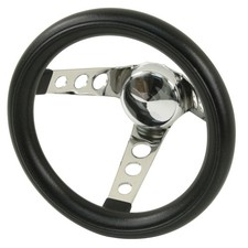Steering Wheel 10 Diameter 5 Dish 3 Spoke 3 Bolt Dunebuggy Vw