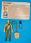 GIJOE 100% Complete Figure 1983 DUKE  Mail Away w Sticker Flag & Filecard