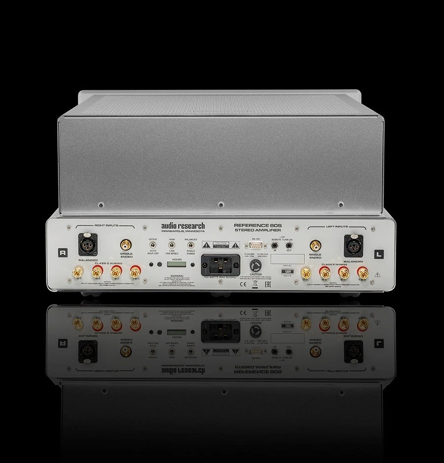 Audio Research Reference 80s stereo power amplifier - silver finish - Bild 2 von 4