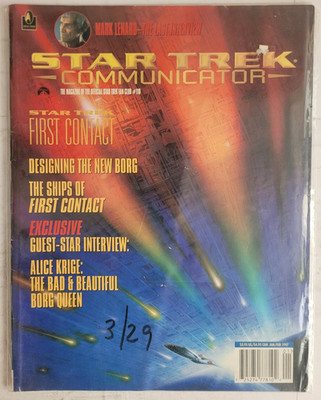 Jan/Feb 1997 Issue of STAR TREK Communicator Magazine - First Contact
