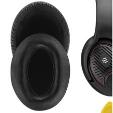Geekria Protein Leather Ear Pads for Sennheiser GAME ONE Headphones Black