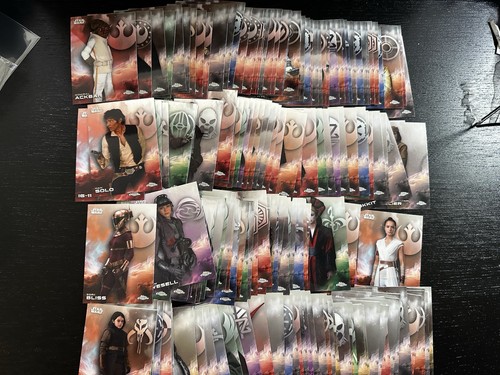 2025 Topps Chrome Star Wars Complete 200 Card Base Set #1-#200 🔥 Stranger Sol