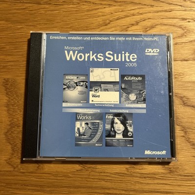 Microsoft Works Suite 2005 DVD-ROM Deutsch