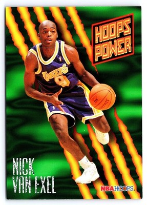 1995-96 NBA Hoops - Hoops Power Nick Van Exel #PR-26