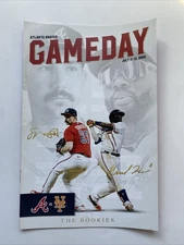 SPENCER STRIDER MICHAEL HARRIS Atlanta Braves Baseball 2022 Gameday Program SGA