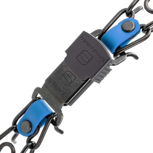 Black Stainless Steel Dog Collar with Short Links and Quick Release ClicLock ... - Picture 4 of 7