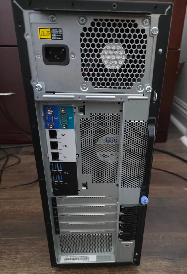 Lenovo ThinkSystem ST250 Xeon E-2134 3.5GHz 16GB 2x980GB SSD - Image 2 of 2