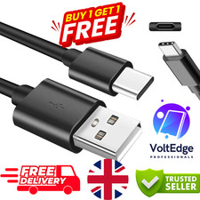 HeavyDuty USB to Type C Charging Cable Fast Phone Charger Long 25cm 1m 2m 3m UK