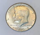 1966 Kennedy half dollar coin (1)