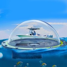AntiDistortion Underwater Case Dome Port For Action5/4 Floating Grip Accessories