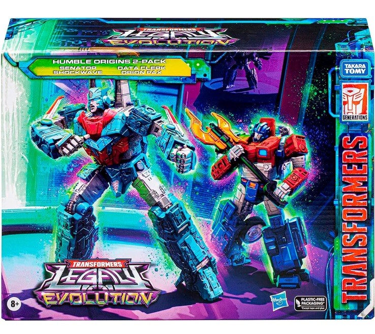 Transformers Legacy Humble Beginnings: Senator Shockwave & Orion Pax