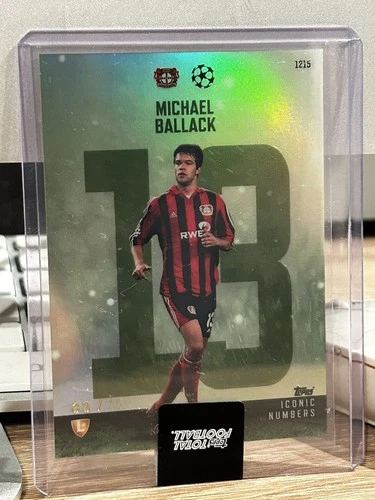 Michael Ballack Iconic Numbers Topps /75