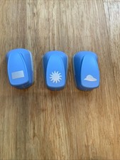 Set Of 3 Large Punches. Various Designs.