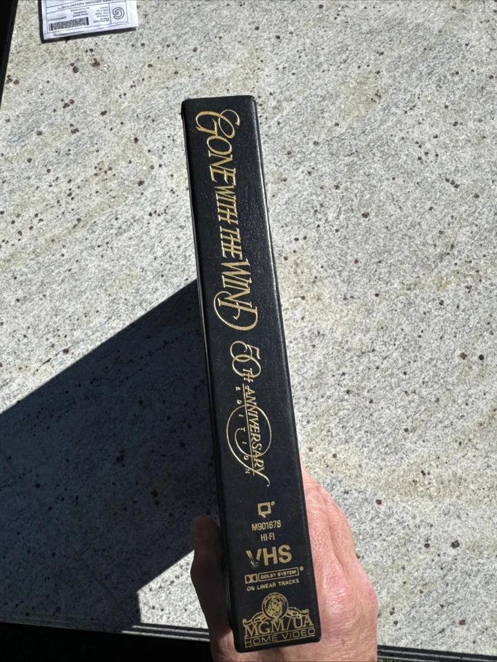 Gone With The Wind 50th Anniversary Edition HI-FI VHS Two Tape Set MGM 1989 Mint - Image 3 of 4