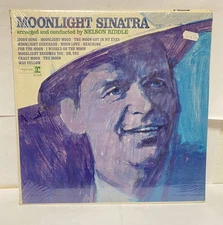 Frank Sinatra Moonlight Sinatra LP SEALED F-1018 Mono Nelson Riddle