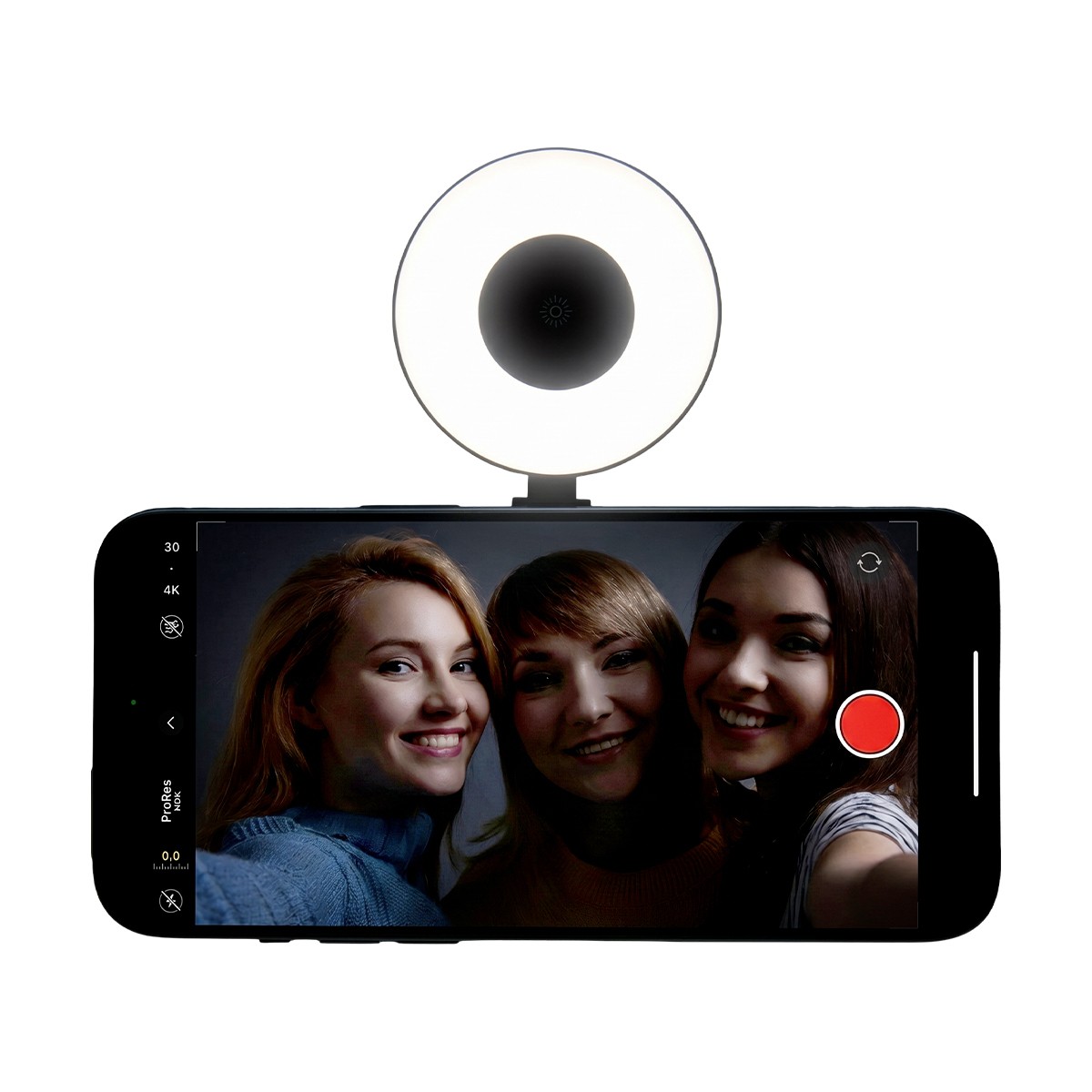 BigBen Connected anneau lumineux LED magnétique pour supprimer les ombres sur vos selfies de nuit