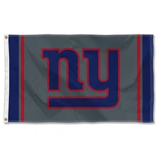 3x5 Feet New York Giants Black Sideline 3x5 Banner Flag