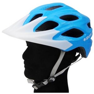 Back Country HELMET Blue/White EXTENDED VISOR Age 14+ SNAFU ~ New with Tags