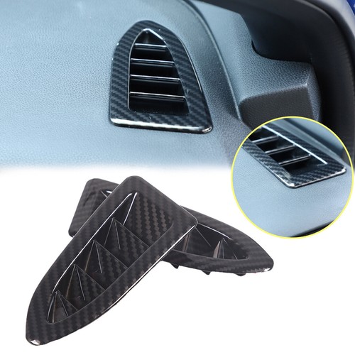 ABS Carbon Fiber Dashboard Side Air Vent Cover For Subaru WRX 2022-24 - Picture 8 of 11