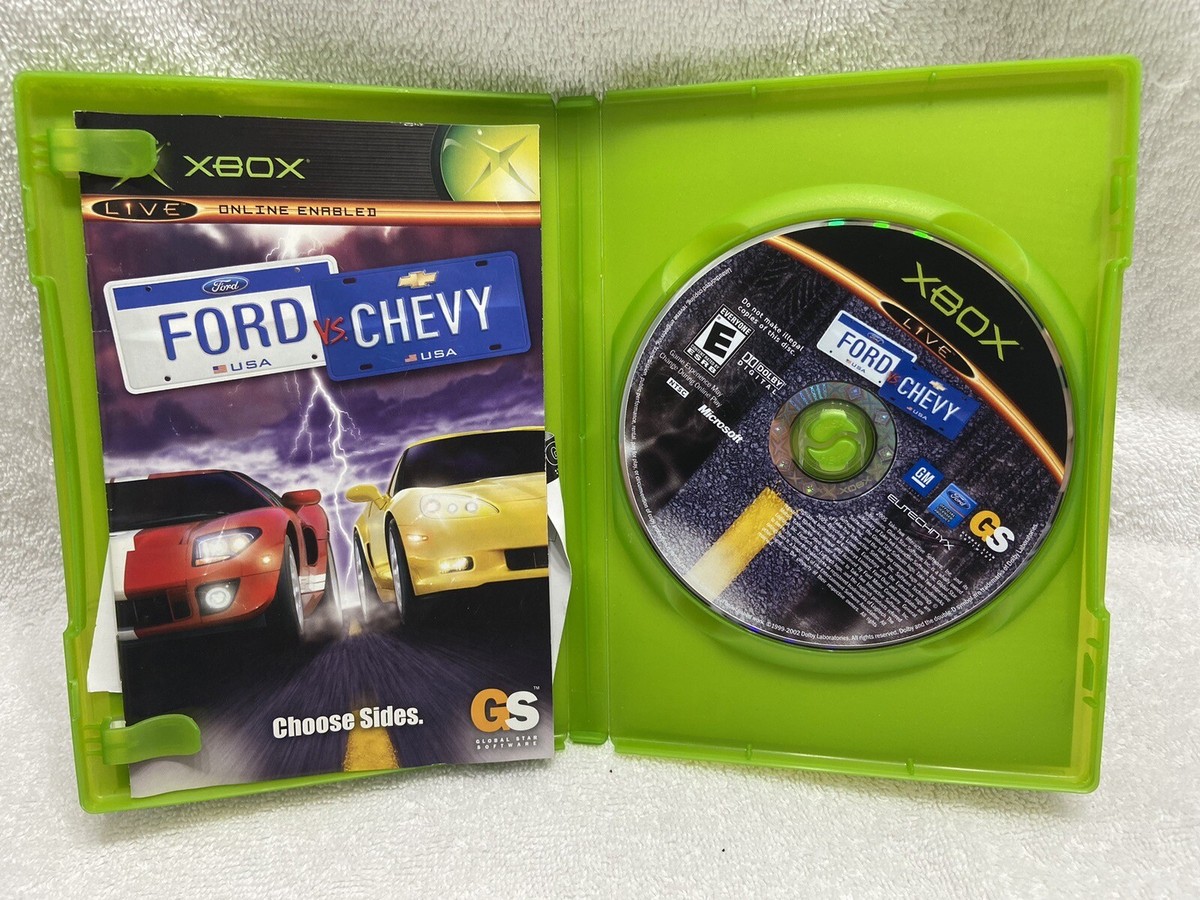 【中古】Ford Vs Chevy / Game Ford vs. Chevy Game Microsoft Xbox, 2005 Good Condition Tested CIB