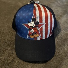Disney Mickey Mouse Snapback  hat, Fourth Of July USA, NWT  