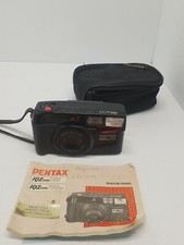 Pentax IQZoom 700 35mm Point Shoot Film Camera Tested Working 2 New Batteries