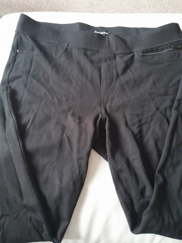 Ladies DKNY Black Jeggings Bnwot Size XL