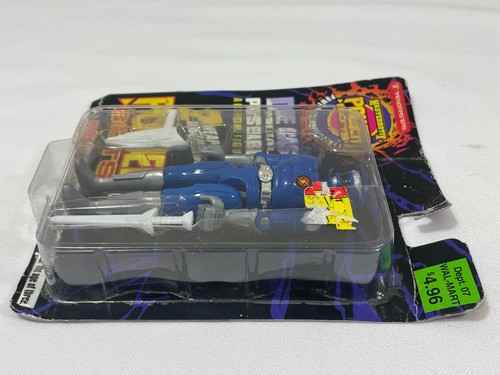 Vintage 1994 Trendmasters Masterbotix Power Bots Blue & Black 8" Action Figure - Picture 7 of 16