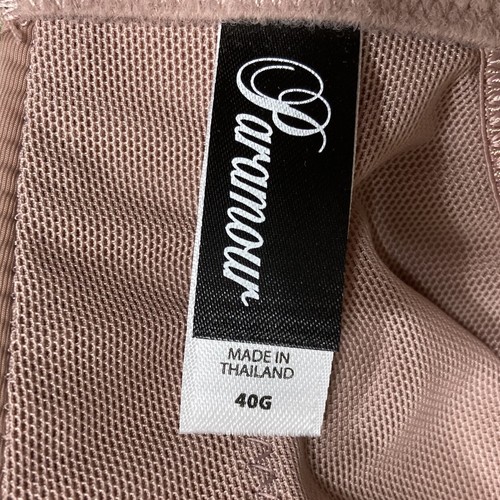 Paramour Women's Sz 40G Brown Wireless Netted Padded Bra Lightweight Comfort Fit - Picture 11 of 12