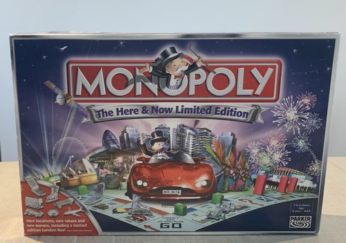 Monopoly The Here & Now Limited Edition Board Game by Parker 2005 100% Complete - Picture 1 of 13