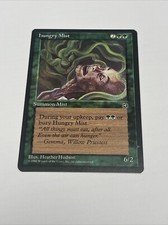 Mtg Misprint Ink Smear Error Hungry Mist Homelands Green Creature