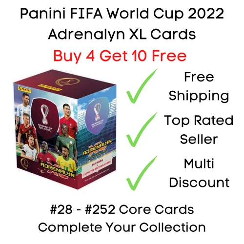 Carte collezionabili Panini Adrenalyn XL FIFA Coppa del Mondo Qatar 2022 #28 - 252 core