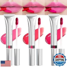 evpct Lip Tains Peel off, 3Pcs Peel off Lip Liner Tattoo Lip Stain Tint Gloss
