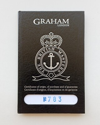 GRAHAM Warranty (Unwritten) CHRONOFIGHTER Oversize GMT Big Date 2OVASGMT