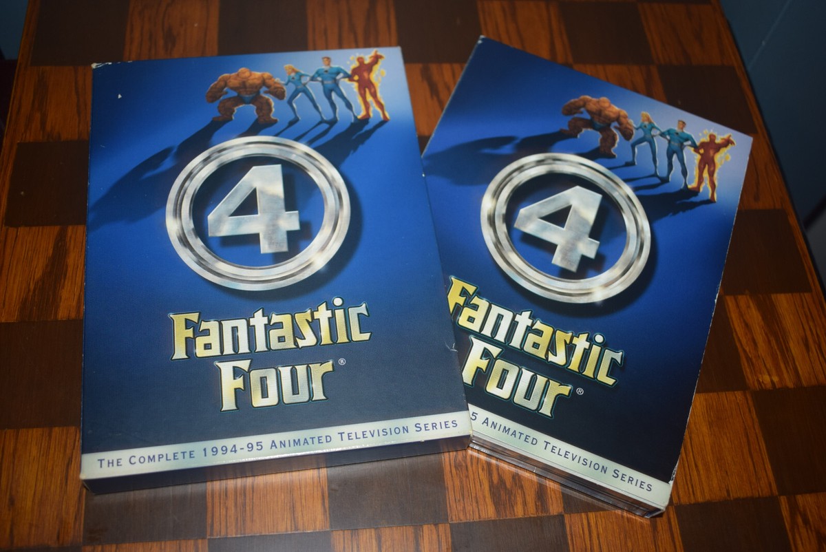 Fantastic Four Animated Series Complete DVD 4-Disc Set 1994