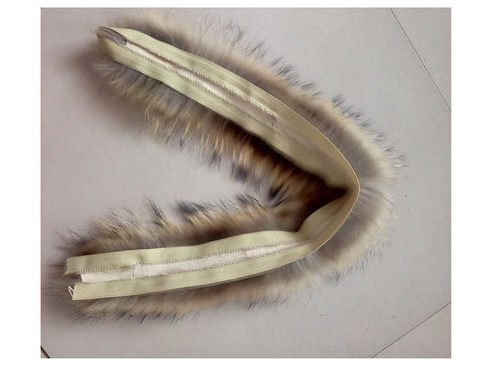 Cuello de piel de mapache real para niño Parkas abrigo de piel natural niña niño mujer bufanda - Imagen 29 de 63