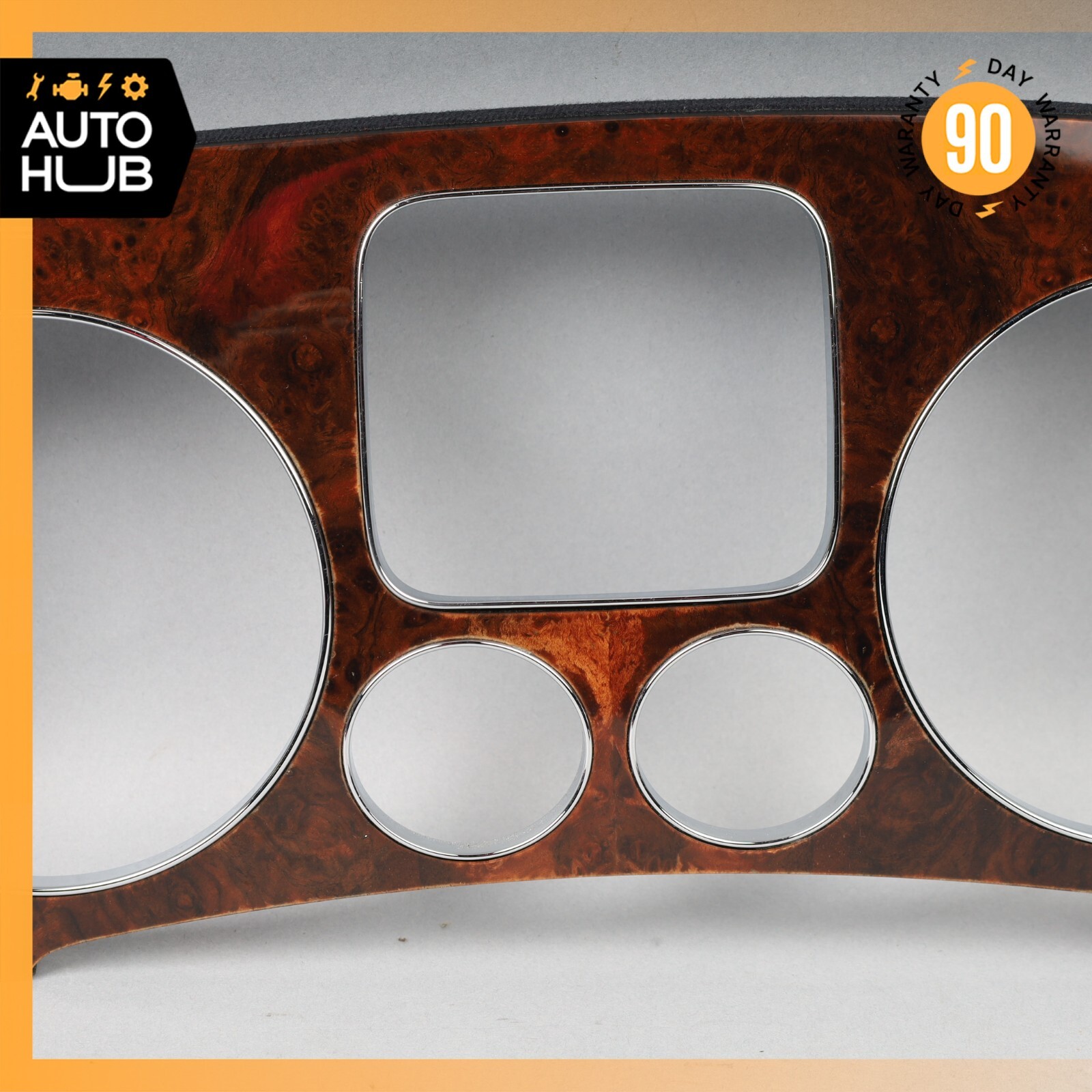 03-13 Bentley Continental Flying Spur Dash Panel Speedometer Bezel Trim OEM