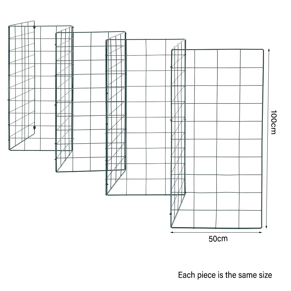 multi-panels-dog-gate-pet-cat-fence-safety-barrier-divider-freestanding