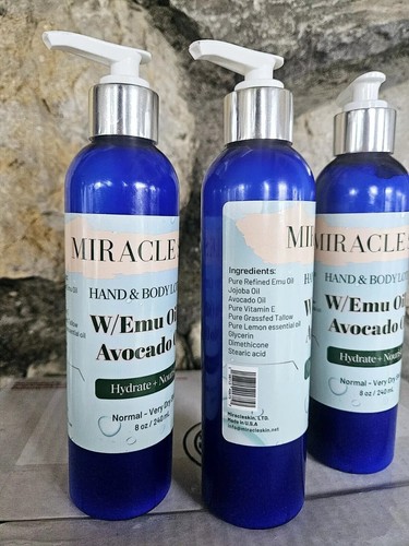 Emu Oil & Avocado Oil Supreme Hand & Body Lotion. Rich! FREE SHIPPING! - Picture 3 of 6