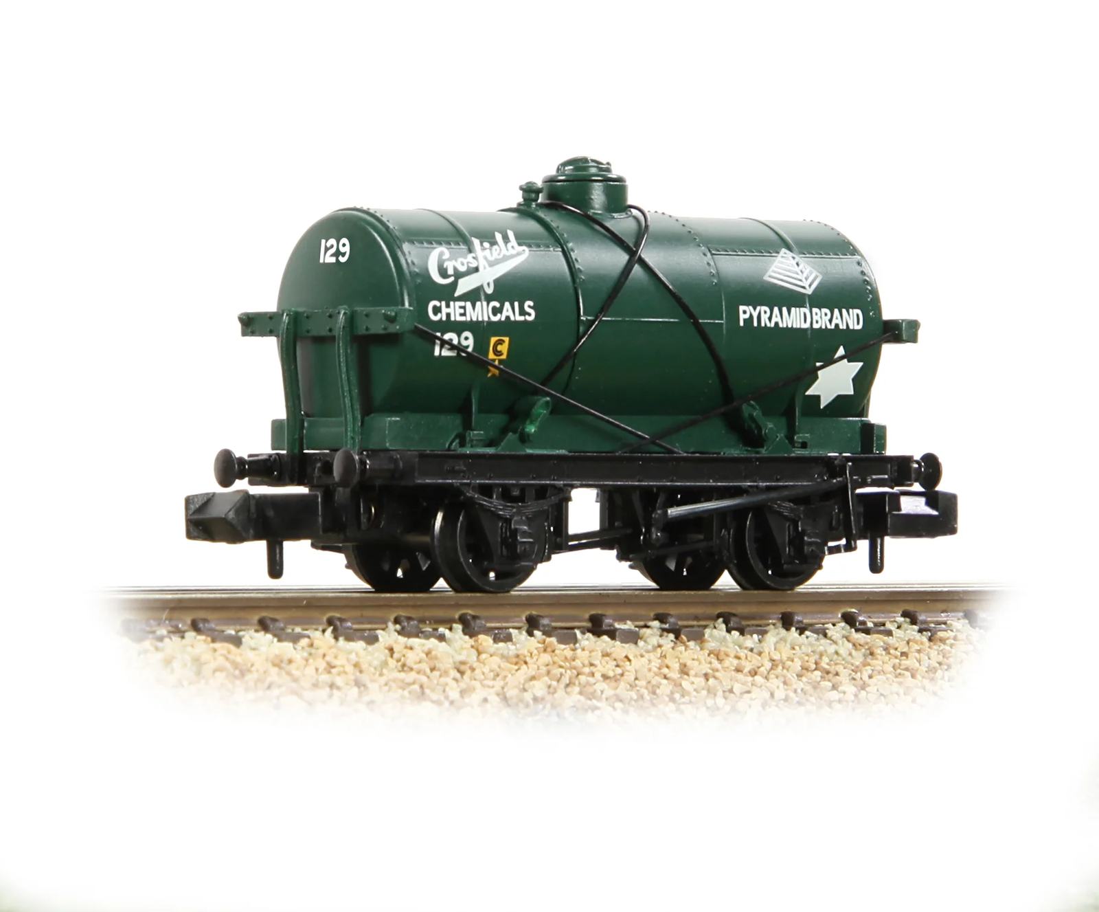 Graham Farish 373-659A N Gauge 14T Tank Wagon 'Crossfield Chemicals' Green