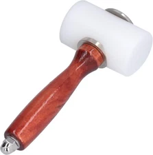 Leather Carving Hammer Punching Tool T Head / Straight Shape Nylon Hammer Craft